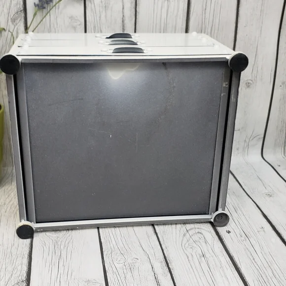 Hand Painted Table Top 3-Drawer Organizer